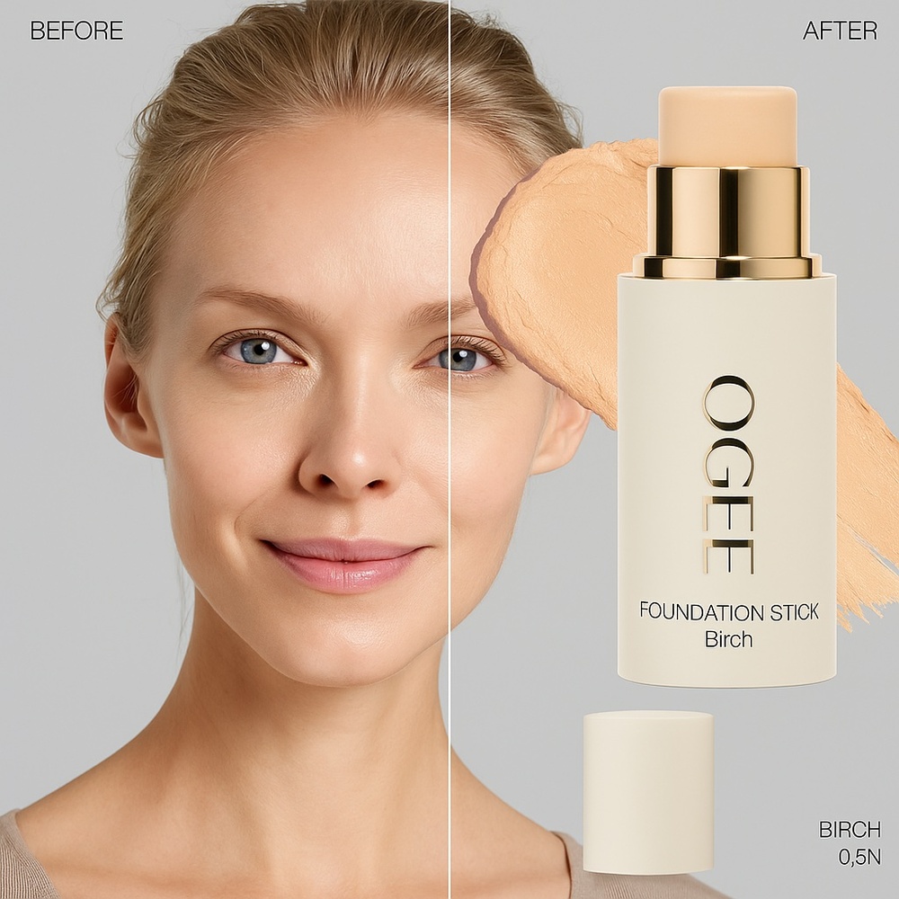 Ogee  Birch 0.25N  Sculpted Complexion Foundation Stick NEW UNUSED BOXED